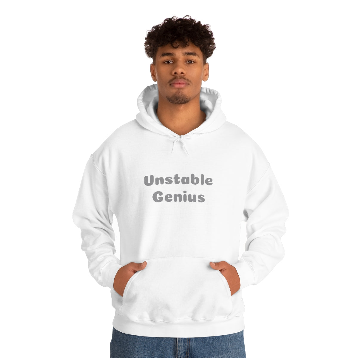 Test Testing Unisex Heavy Blend™ Hooded Sweatshirt - unstable genius
