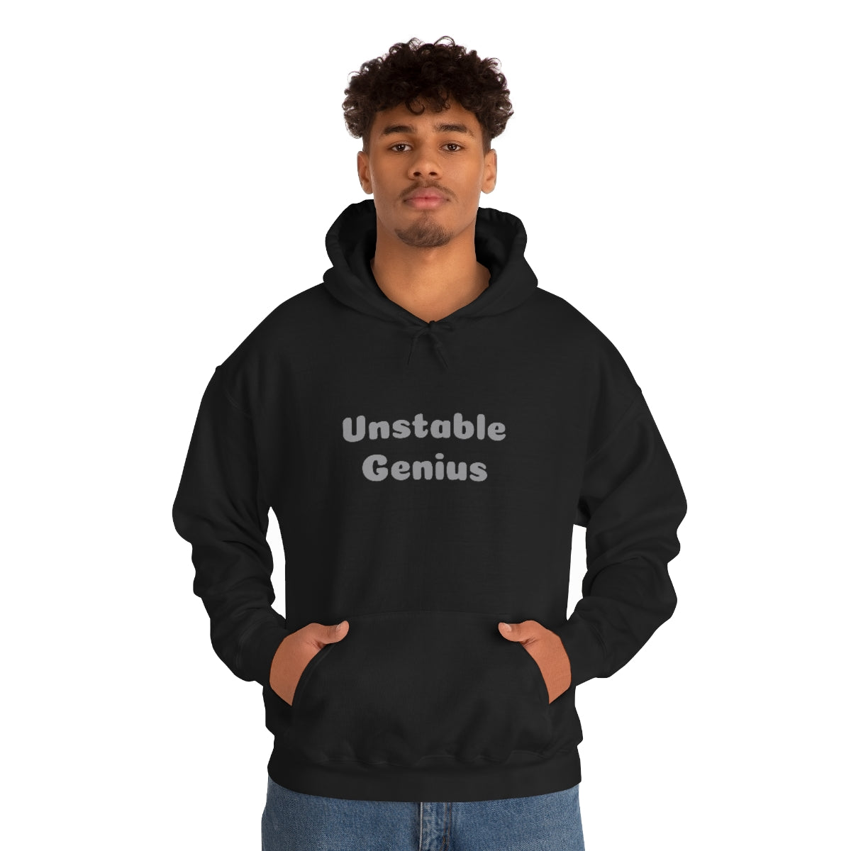 Unisex Heavy Blend™ Hooded Sweatshirt - unstable genius