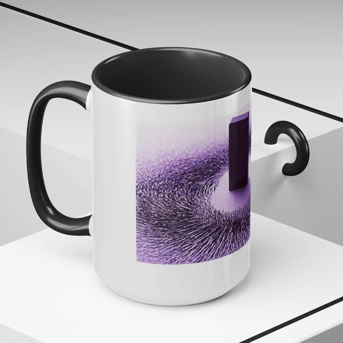 Abstract Design Glitch Style. Trendy pattern Coffee Mug by Ahmet